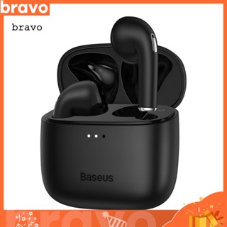 [Br] Baseus E8 หูฟังสเตอริโอไร้สาย IPX5 บลูทูธ 50 กันน้ํา ตัดเสียงรบกวน สําหรับเล่นกีฬา