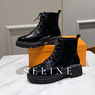 SELINE แฟชั่นรองเท้า บูท รองเท้าบูทยาว ไซส์ใหญ่ รองเท้า boots เป็นตัวของตัวเอง บุนวมนุ่ม ทันสมัย เฉพาะ FMT2390QM537Z230911