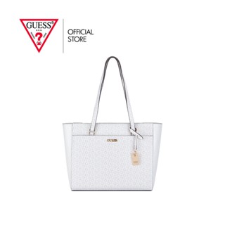 GUESS กระเป๋าถือ รุ่น SG885125 PAMPA TOTE สีขาว