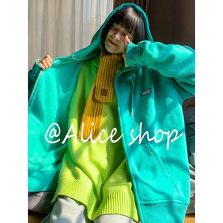 Alice เสื้อกันหนาว เสื้อฮู้ด INS ดูสวยงาม ทนทาน High-quality WJK2390PLH37Z230913