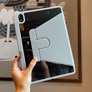 เคสแท็บเล็ต อะคริลิค หมุนได้ 360 องศา พร้อมขาตั้ง สําหรับ Huawei MatePad 11.5 นิ้ว 2023 Air 11.5 SE 10.4 C5e 10.1 T10 T10S Pro 11 10.8