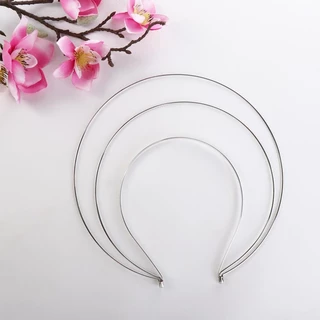 Estone เครื่องประดับผมหวานผู้หญิงนักเรียนล้างหน้า Hairband Crown Headbands สามชั้น DIY Hair Hoop ฐาน