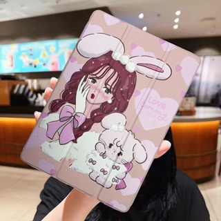 พับได้ เคาไอแพด ลายการ์ตูน เคสใสไอแพด Mikko ไอเเพด 10.2 gen7/8/9 iPad gen10 ipad Pro11 2018-2022 ipad 10.9 Air4/5 mini45