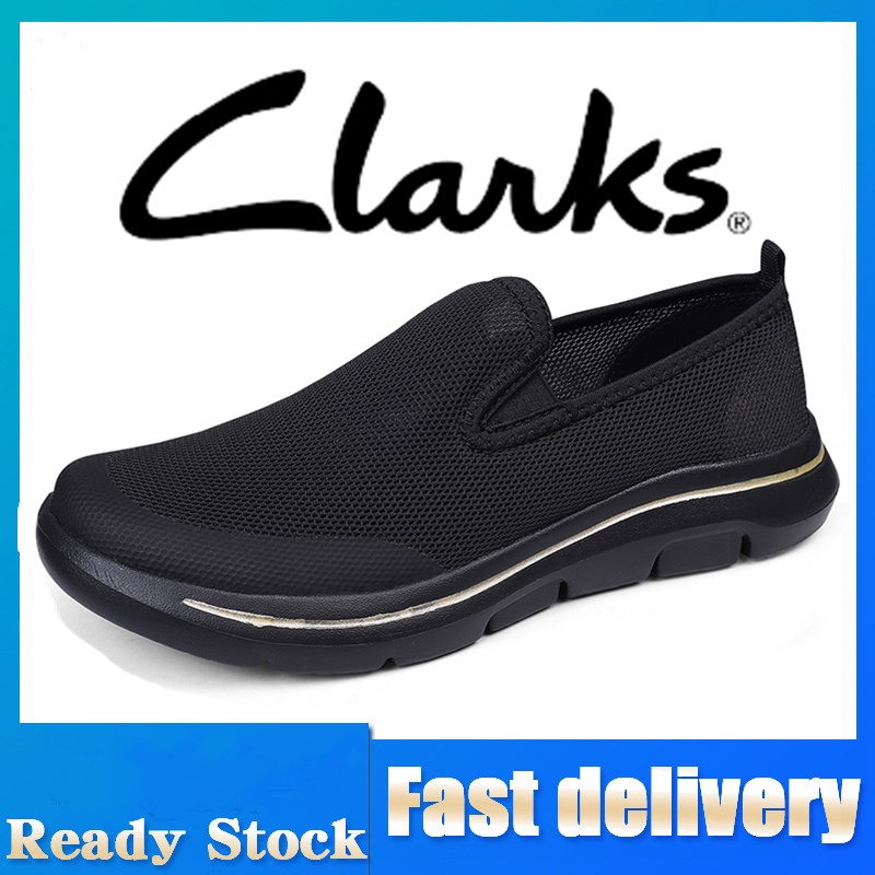 Clarks รองเท้าสําหรับ clarks รองเท้าผู้ชายแบนรองเท้าผู้ชายเกาหลี Scholl กีฬาชายผ้าใบขนาดใหญ่ EU 45 4