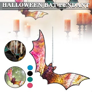 Halloween Bat Acrylic Suncatcher Horror Decoration Window Wall Hanging Ornaments