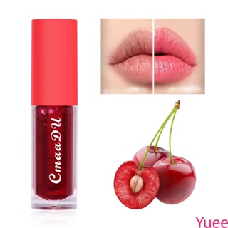 2ml 6 สีผลไม้รสอุณหภูมิเปลี่ยนสี Matte Liquid ลิปสติก yuee