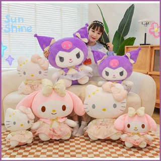 SANRIO Sq2 ตุ๊กตาซานริโอ้ แพลตตินัม คุโรมิ เมโลดี้ เฮลโลคิตตี้ ขนาด 50 ซม. ของขวัญ สําหรับเด็กผู้หญิง ตกแต่งบ้าน