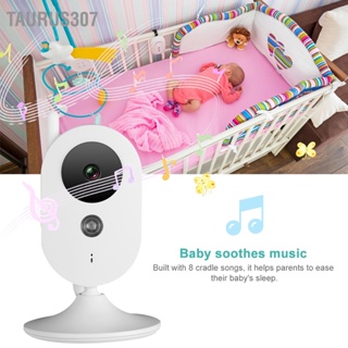 Taurus307 3.2 นิ้ว LCD 2.4G Wireless Baby Video Monitor 2 ทิศทาง Night Vision Security กล้อง 100-240V