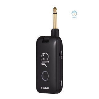 Nux Mighty Plug MP-2 เครื่องขยายเสียงกีตาร์ไฟฟ้า และเบส พร้อมโมเดล BT 13 แอมป์ ตอบสนองแรงกระตุ้น 20 เอฟเฟค 19 ชิ้น Tpth