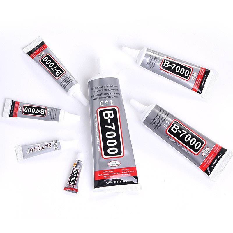 กาวใส B7000 B-7000 ขนาด 3 มล. 9 มล. 15 มล. สําหรับซ่อมแซมโทรศัพท์มือถือ กระจก พลาสติก DIY