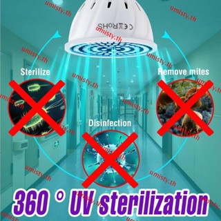 Umisty หลอดไฟฆ่าเชื้อโรค UV E27 E14 MR16 GU10