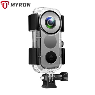 Myron เคสกล้องพาโนรามา กันน้ํา 360 องศา สําหรับ Insta360 ONE X2