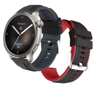 สายนาฬิกาข้อมือซิลิโคน แบบนิ่ม แบบเปลี่ยน สําหรับ Amazfit Balance Smart watch Band