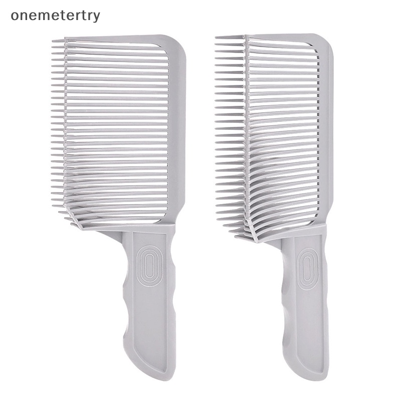 Onem Fading Comb ตัดผมแบนผม Cutg หวีสําหรับชายทนความร้อน Fade แปรง n