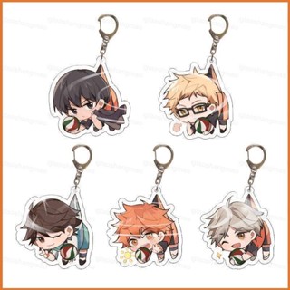 Yt3 พวงกุญแจอะคริลิค ลายการ์ตูนอนิเมะ Haikyuu Hinata Shoyo Tsukishima Kei TY3