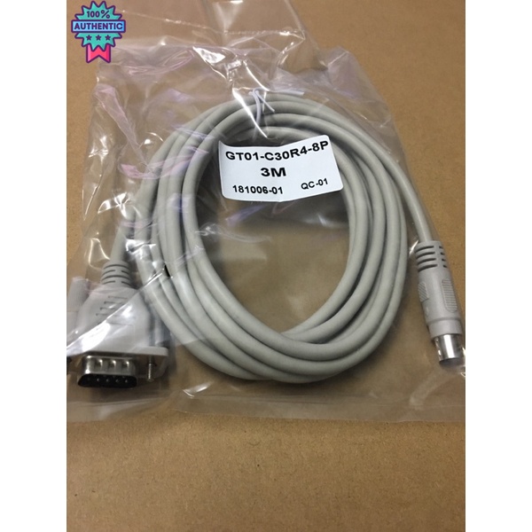 GT01-C30R4-8P Cable link รุ่น for PLC Mitsubish FX Series to HMI GOT1000, GOT2000, 3M ,5M  ,10M,20M 