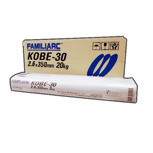 Shopping Idea-KOBE ลวดเชื่อมเหล็กเหนียวขนาด 2.6X350mm. รุ่น KOBE-30 E6013 ฮิตติดเทรน