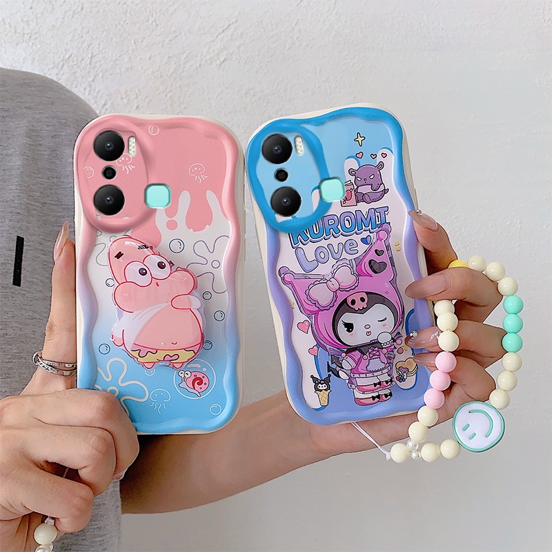 เคส infinix hot 20i เคสโทรศัพท์มือถือ ลายครีม หลากสี สําหรับ