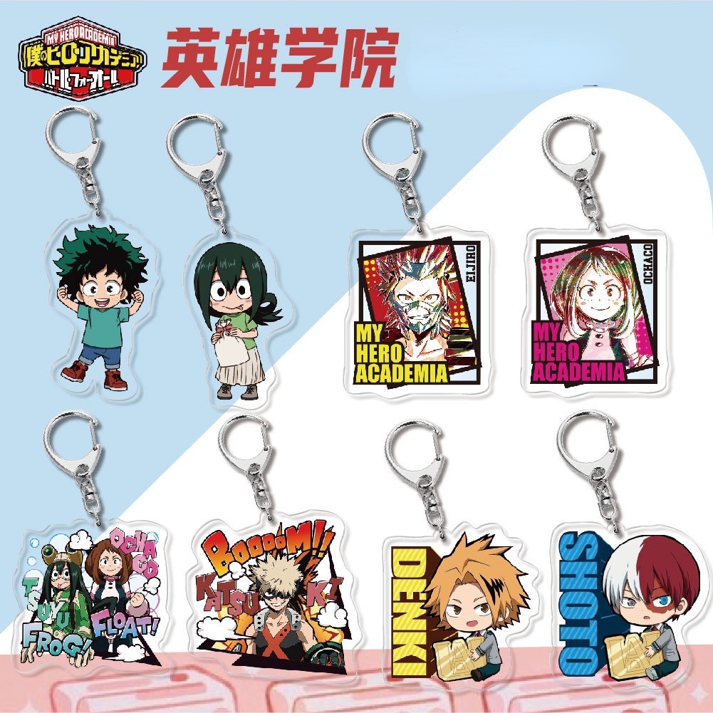 พวงกุญแจอะคริลิค จี้การ์ตูนอนิเมะ My Hero Academia Bakugou Katsuki