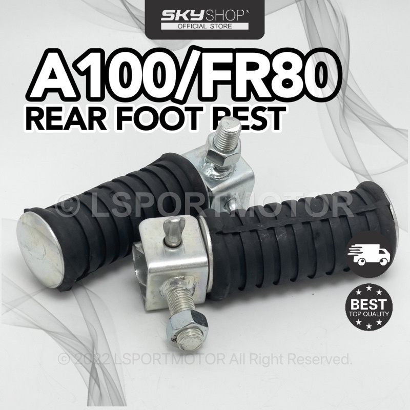 SUZUKI A100 / FR80 REAR FOOT REST (R/L) FOOTREST PEMIJAK KAKI BELAKANG FR (S)
