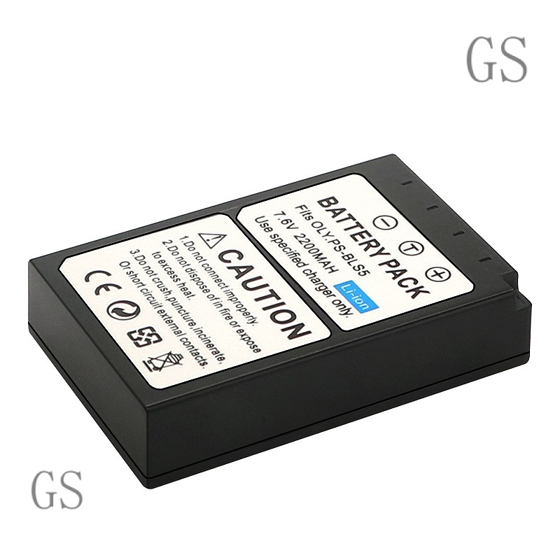 GS for Olympus BLS-5 Digital Camera Lithium Battery Bls5 Lithium Battery