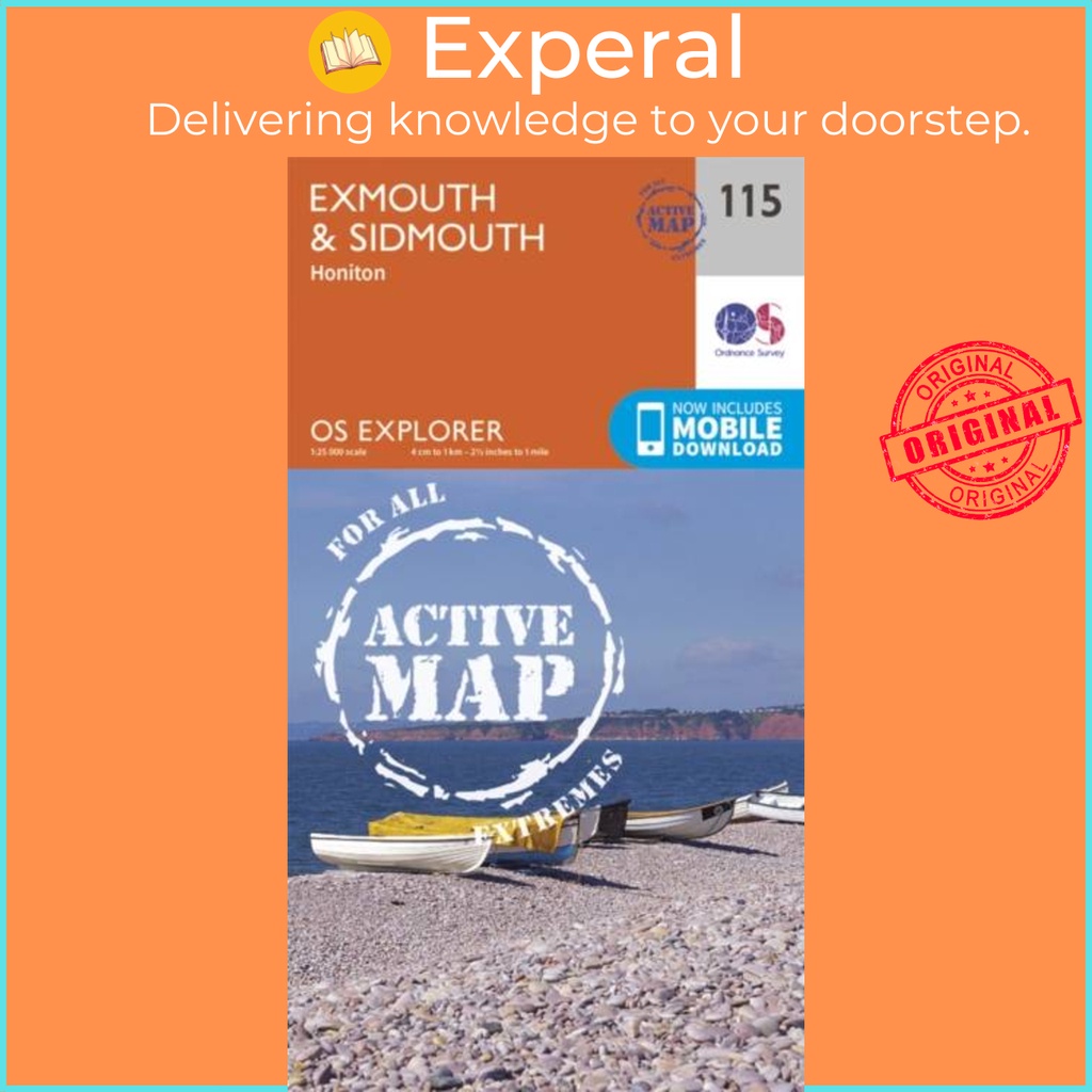 Exmouth and Sidmouth by Ordnance Survey (ฉบับสหราชอาณาจักรปกอ่อน)