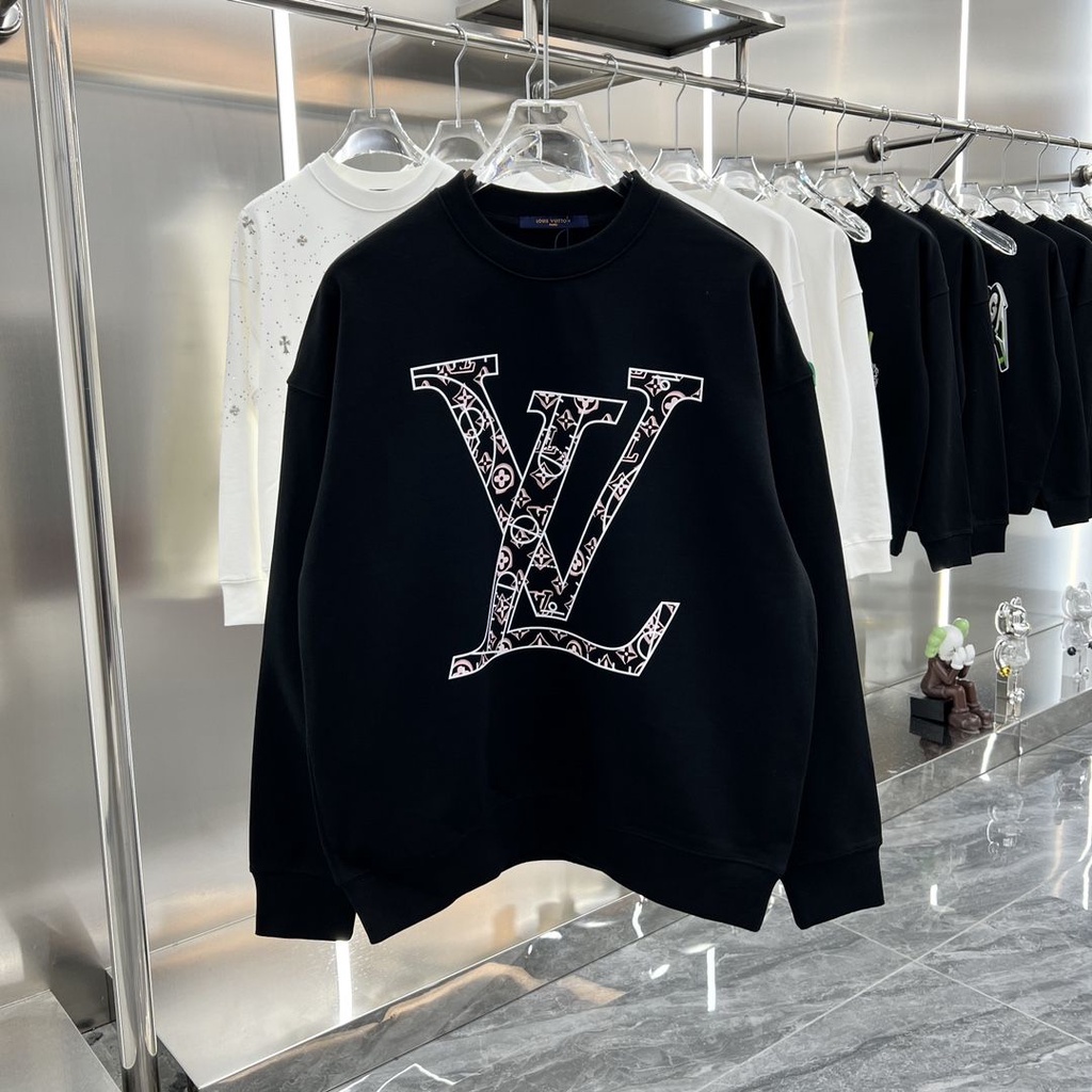 L2023 เสื้อกันหนาว คอปก พิมพ์ลายตัวอักษร เข้ากับทุกการแต่งกาย สไตล์คู่รัก ฤดูใบไม้ร่วง ฤดูหนาว สําหรับผู้ชาย และผู้หญิง