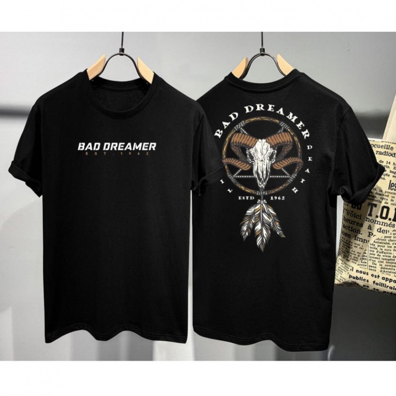 แฟชั่น ¥#¥Fanshop TP / เสื้อยืด distro DB / Baby DREAMER distro ด้านหน้าและด้านหลัง - Allsize fit L.