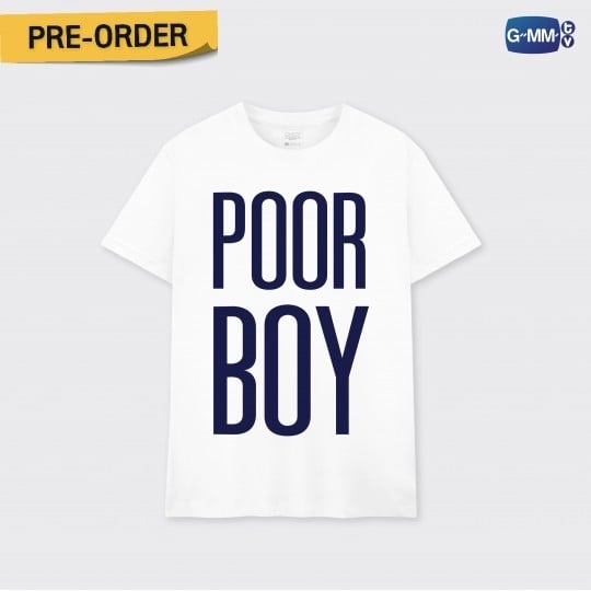 สีขาว a POOR BOY T-SHIRT | ONLY FRIENDS เพื่อนต้องห้าม