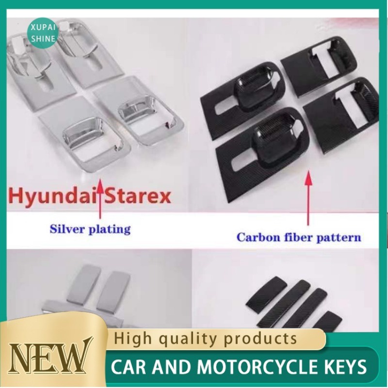 Xps แถบโครเมี่ยม ติดมือจับประตูหน้า หลัง สําหรับ Hyundai H1 2007-2018 Grand starex