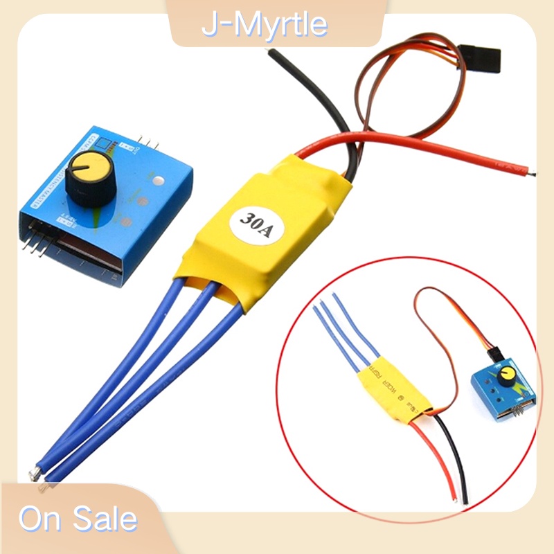 J-Myrtle 30a 12v 3 เฟส high-power brushless มอเตอร์ควบคุมความเร็ว pwm controller