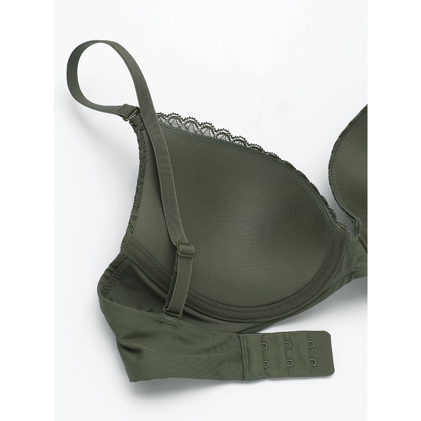 Sabina เสื้อชั้นใน มีโครง รุ่น TWENTY FIVE รหัส SBQ23003GD สีเขียวเข้ม - รูปที่ 2