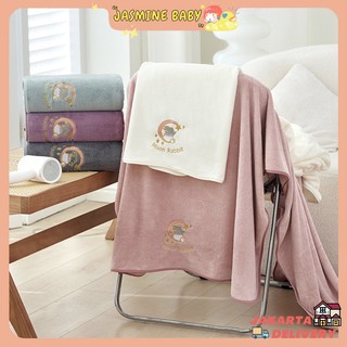 Handuk Bayi Lembut Baru Lahir /Handuk Bayi Newborn/ Handuk Bayi Bahan Muslin/ Handuk Anak / Handuk Gambar Bayi 60*120cm