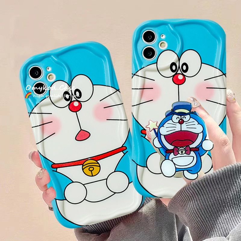 🌈Ready Stock 🏆Realme C67 4G C53 C55 A35 A33 A30 A25Y A20 A15 A11 8i 5 5i 5S 6i Cute Cartoon Cat Phone Case &amp; Holder Soft Protection Back Cover