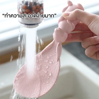 ทัพพีตักข้าว ของใช้ในห้องครัว ​ทัพพีตักข้าวรูปกระต่ายน่ารักตั้งได้ ทัพพีโบว์ ข้าวไม่ติดทัพพี ล้างง่าย