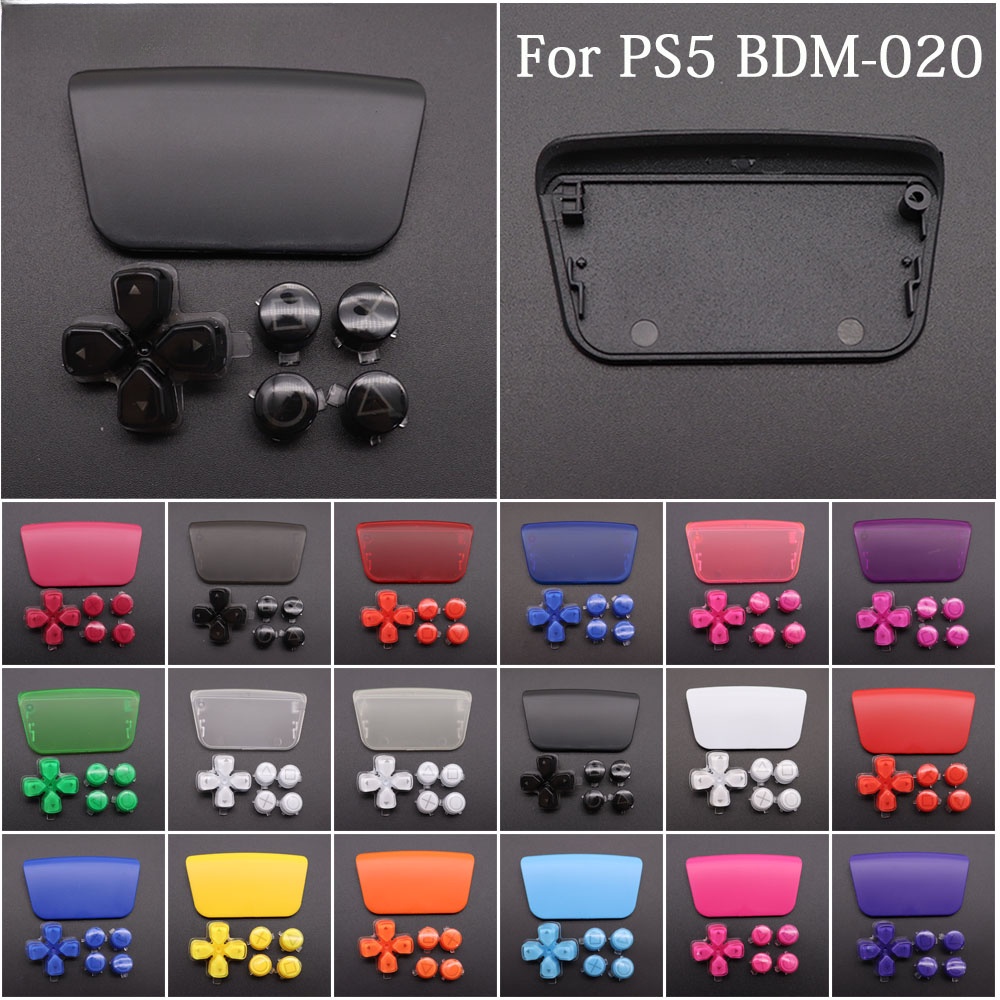 ชุดปุ่มกดจอยเกม PS5 BDM-020 สําหรับ PS5 Controller Button Cross ABXY D Pad Driection Key