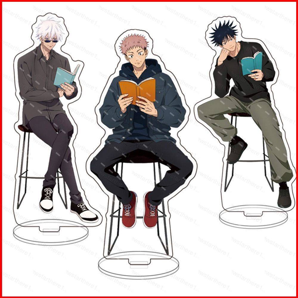 Ere1 โมเดลฟิกเกอร์อะคริลิค รูปอนิเมะ Jujutsu Kaisen Gojo Satoru Itadori Yuji สําหรับตกแต่งบ้าน