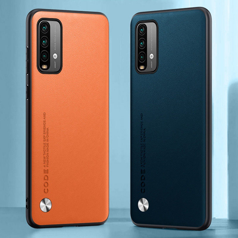 สําหรับRedmi 9A 9T 9 กรณีรวมทุกอย่างกันกระแทกหนังนุ่มUltra-Thinแฟชั่นสําหรับRedmi 9A 9T 9 ปกหลัง