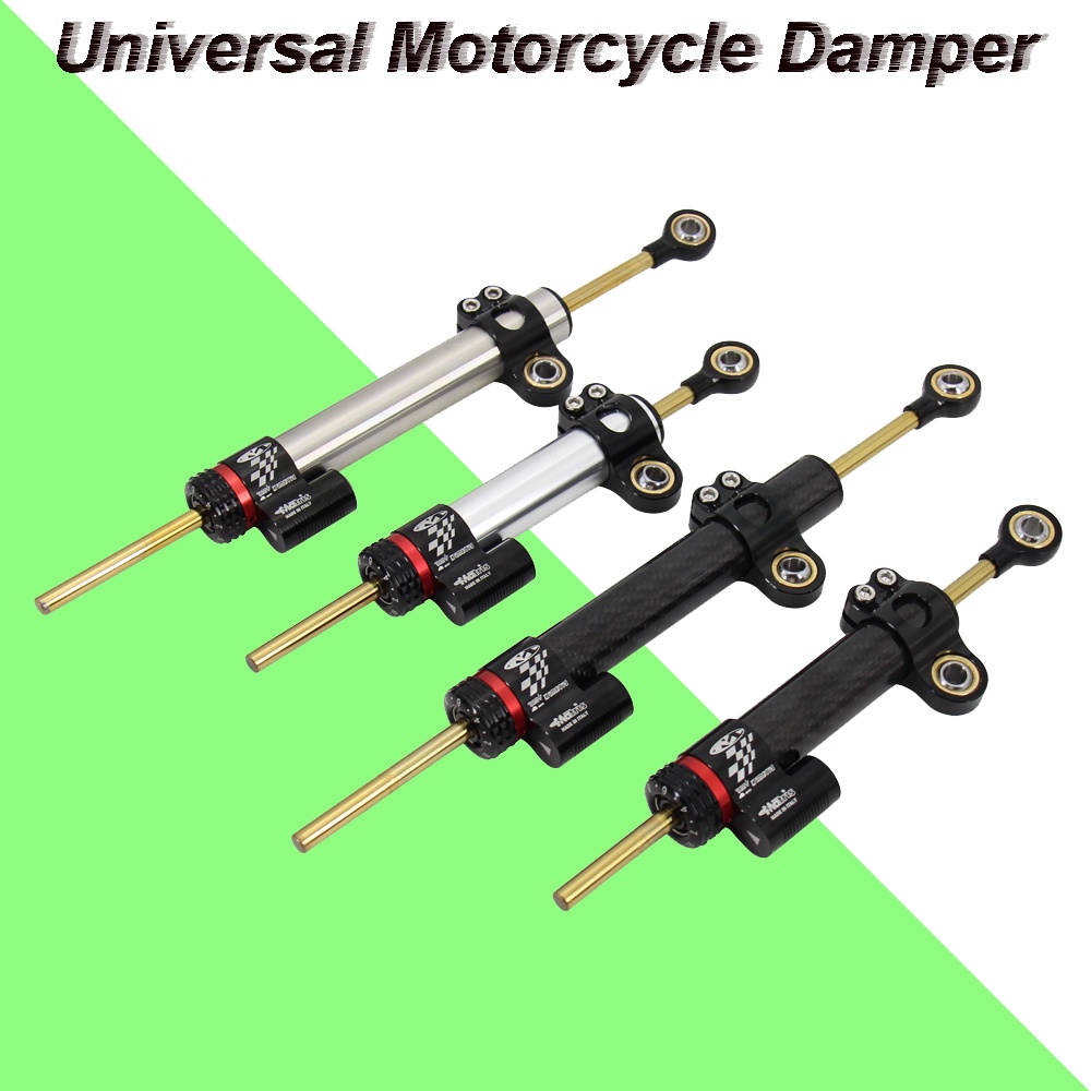 ตัวกันสะบัดรถจักรยานยนต์ 345 มม. 255 มม. ปรับได้ สําหรับ Yamaha MT10 MT-07 MT09 ZX6R YZF R6 CBR650R CB1000R