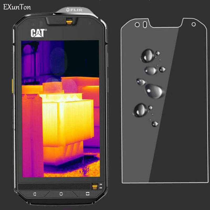 9H กระจกนิรภัยสําหรับ Caterpillar Cat S60 S61 S62 Pro S41 S42 H + S52 S31 S32 2.5D ป้องกันหน้าจอป้อง