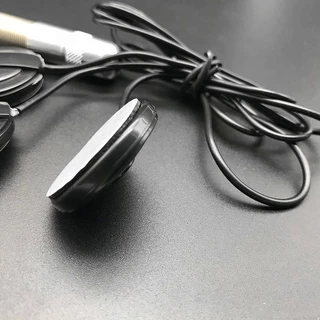 Universal Stick บน Transducer 6.35 มม.Endpin เอาต์พุตแจ็ครถกระบะ Piezo 3 Transducer สําหรับอะคูสติกกีตาร์ Ukulele Mandolin ไวโอลิน