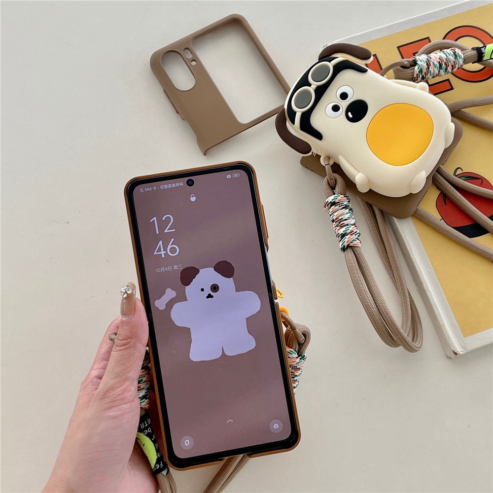 เคสซิลิโคน แบบแข็ง ปิดด้านหลัง สําหรับ OPPO Find N3 N2 Flip 5G - รูปที่ 6