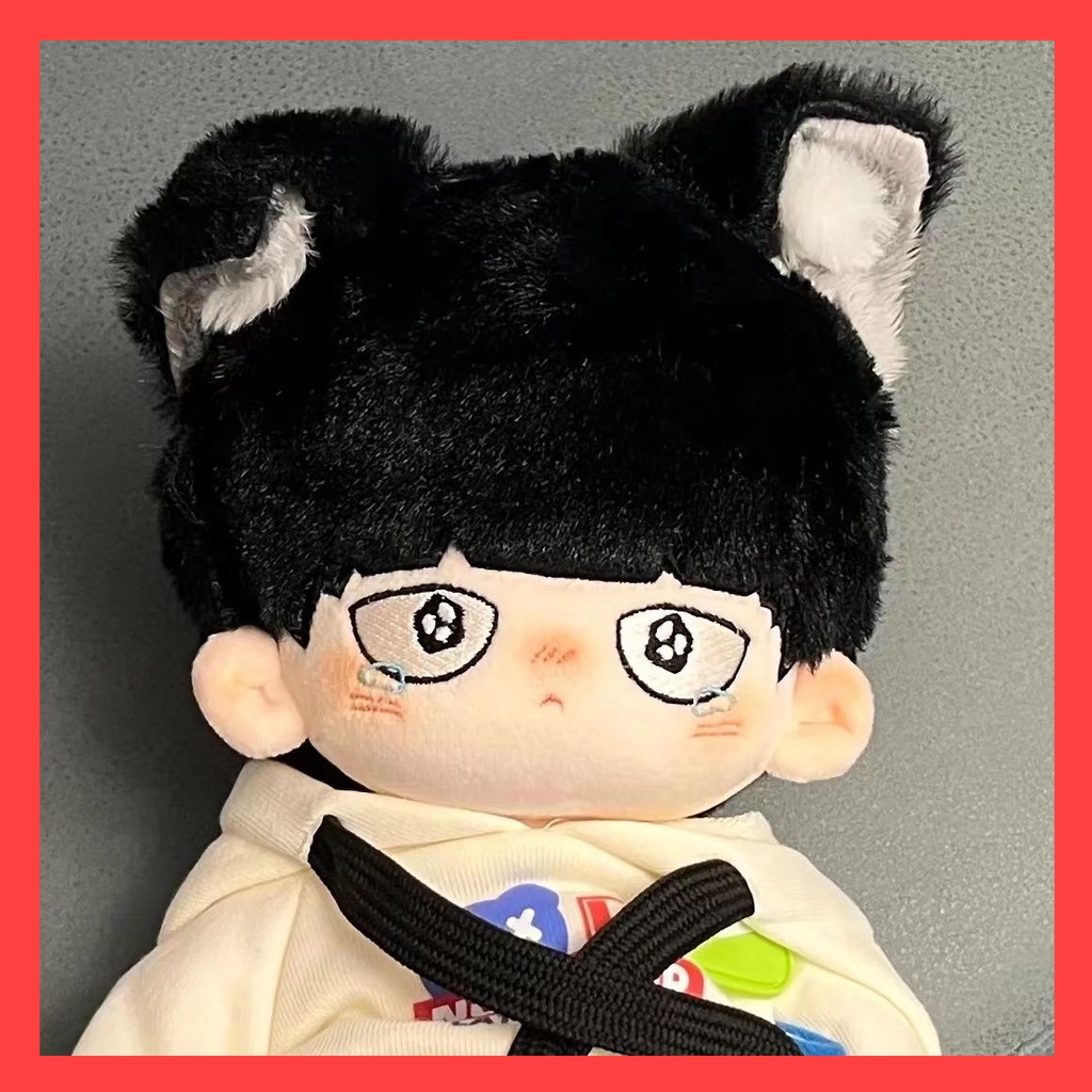 ตุ๊กตาคอสเพลย์ Mob Psycho 100 Kageyama Shigeo ผ้าฝ้าย ขนาด 20 ซม. เปลี่ยนเสื้อผ้าได้ สําหรับแฟนสาว
