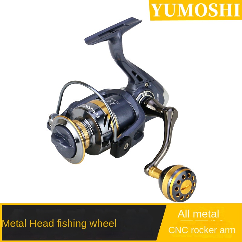 YUMOSHI 2000-7000 Spinning Fishing Reel Hot Sale 12KG Max Drag