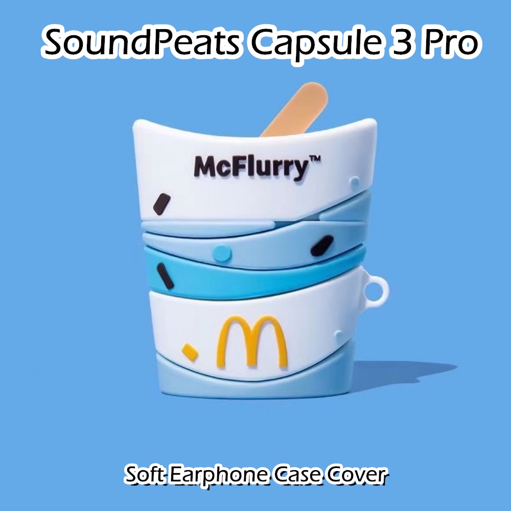 อนาคตดาวสําหรับ SoundPeats Capsule 3 Pro Case การ์ตูนตลก จัดแต่งทรงผมซิลิโคนอ่อนนุ่มหูฟังกรณีปลอก NO.1 - รูปที่ 7