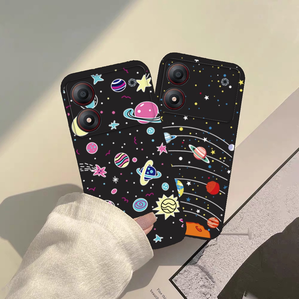 เคสโทรศัพท์ซิลิโคน TPU แบบนิ่ม ผิวด้าน สําหรับ ZTE Blade A34 ZTE Blade A34