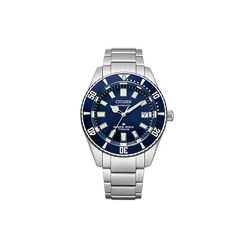 [Citizen] นาฬิกาข้อมืออัตโนมัติ กันน้ํา สีเงิน สําหรับผู้ชาย Nb6021-68L
