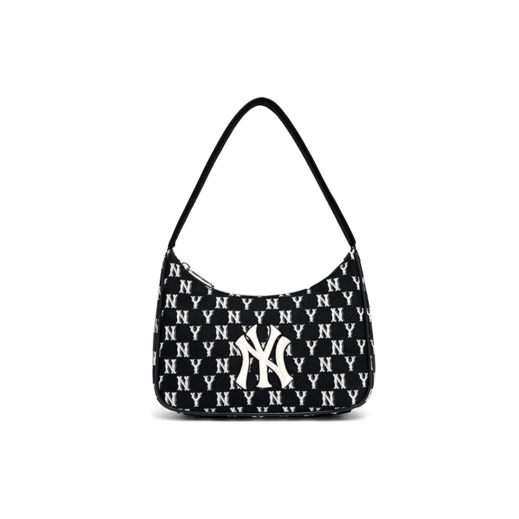 (แท้100%) MLB Monogram "black" Tote Bags, Shoulder Bags, Totes, Trendรองเท้าผู้ชาย