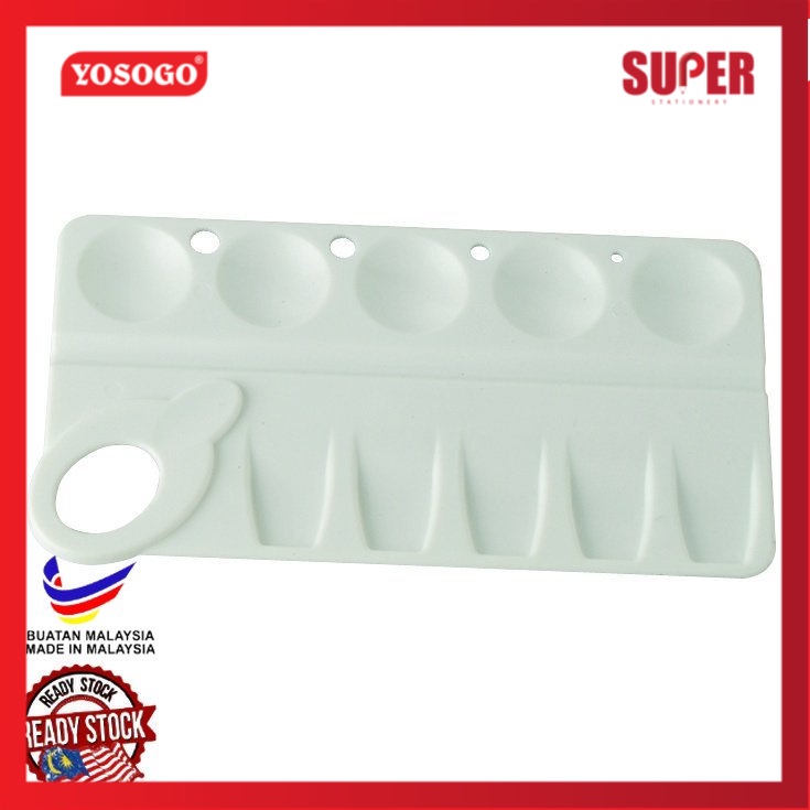 [เครื่องเขียนสุดๆ] Yosogo Palet Mewarna Paint Palette 11.8 x 20.5 ซม. 123