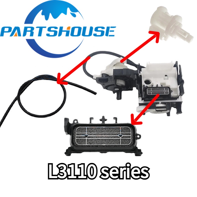 ปั๊มหมึกระบบชุดทําความสะอาดหน่วยบริการชิ้นส่วนสําหรับ Epson L3110 L1110 L1118 L1119 L3101 L3106 L321